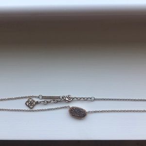 gold drusy kendra scott necklace